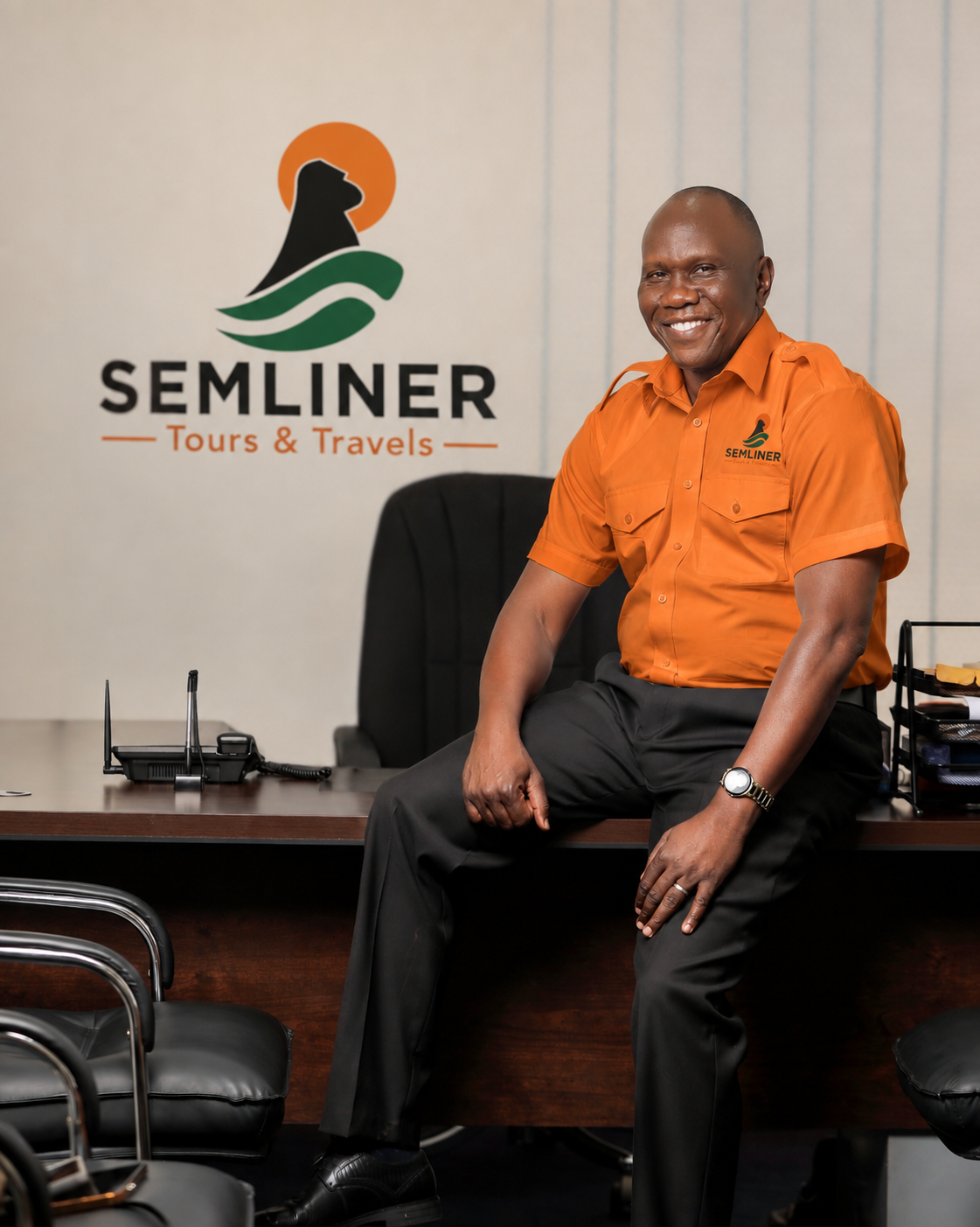 Francis Ssemanda, founder of Semliner Tours