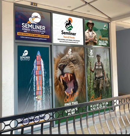 Semliner Tours office in Kampala, Uganda